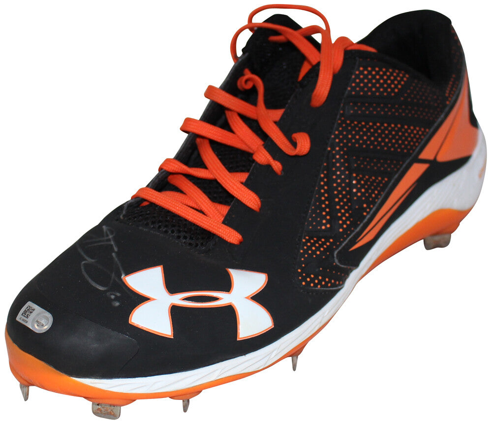Hunter Strickland Signed San Francisco Giants Under Armour Baseball Cleat