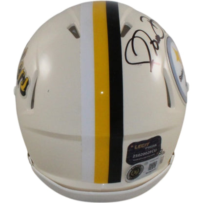 Jerome Bettis Signed Pittsburgh Steelers Retro Mini Helmet
