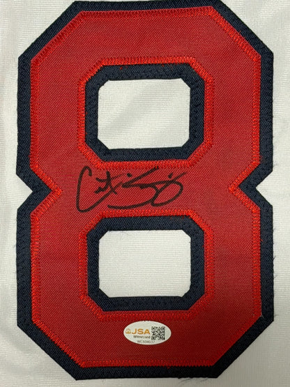 Curt Schilling Signed Boston Red Sox Custom Jersey