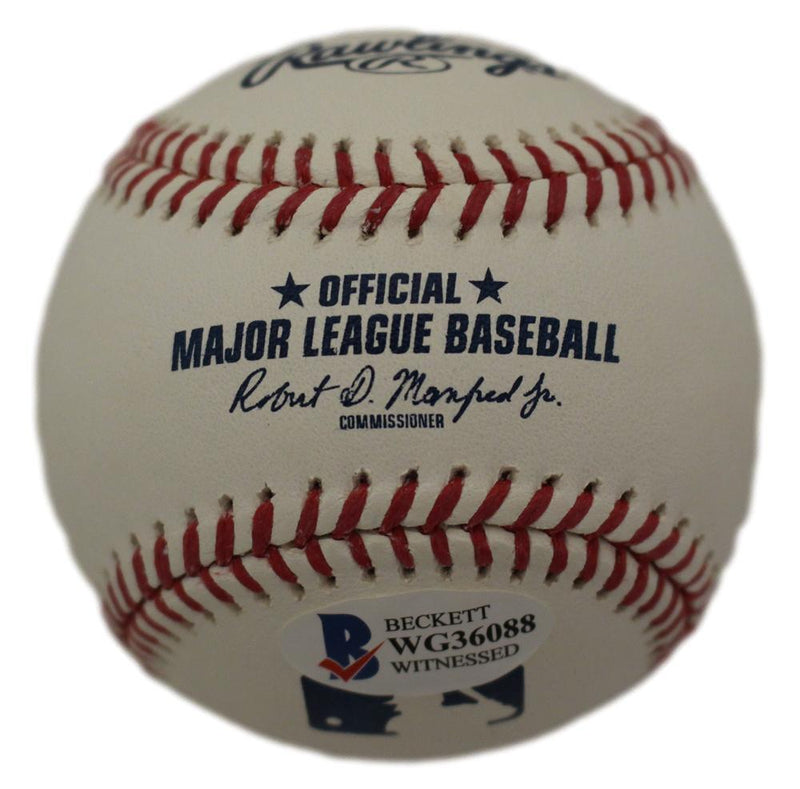 Trevor Story Autographed Colorado Rockies Baseball - 505' HR Inscription
