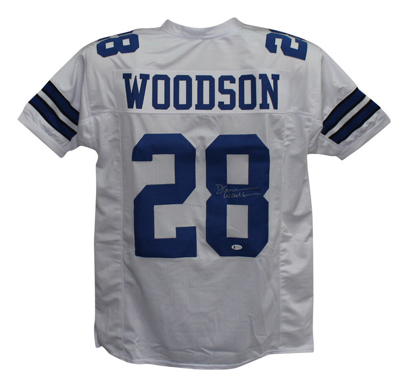 Darren Woodson Signed Dallas Cowboys Custom Football Jersey (BAS)