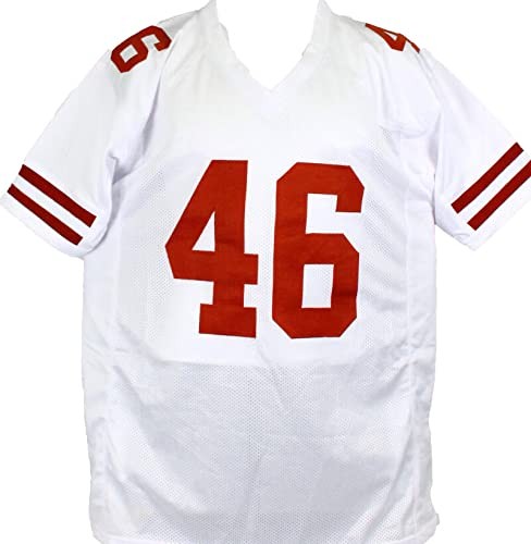 Joseph Ossai Signed Texas Longhorns White College Style Jersey