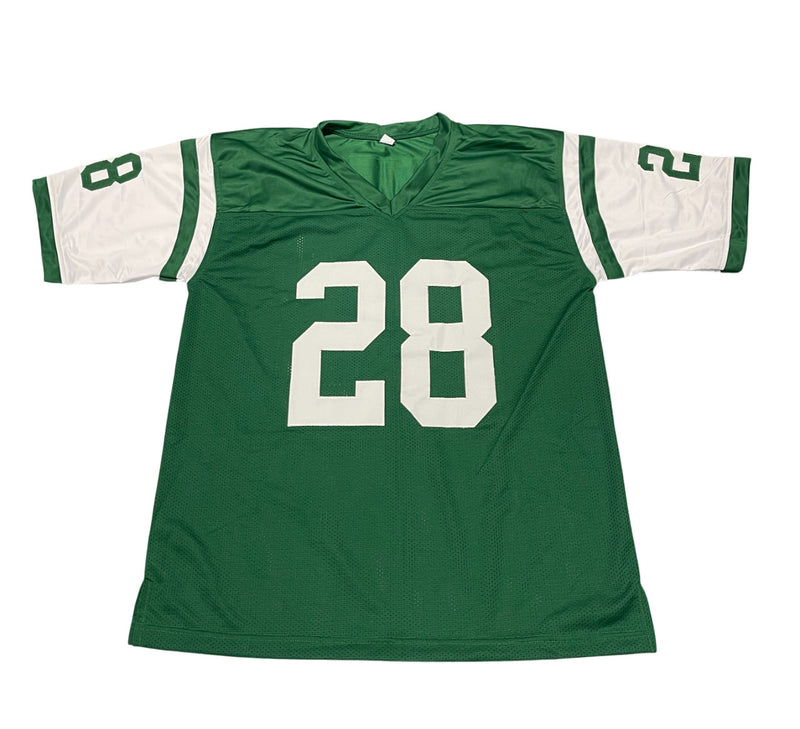 Curtis Martin Signed New York Jets Custom Football Jersey (PSA COA)