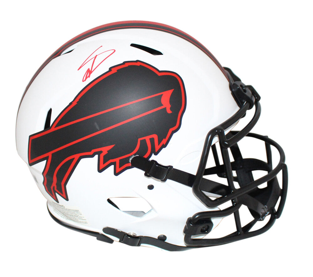 Stefon Diggs Buffalo Bills Autographed Authentic Lunar Speed Helmet