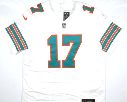 Jaylen Waddle Signed Miami Dolphins Nike Vapor Limited Jersey - White