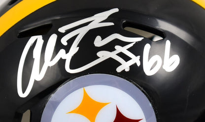 Alan Faneca Autographed Pittsburgh Steelers Speed Mini Helmet