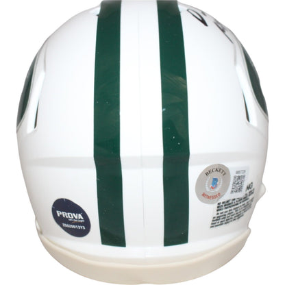 Darrelle Revis New York Jets Autographed Throwback Mini Helmet