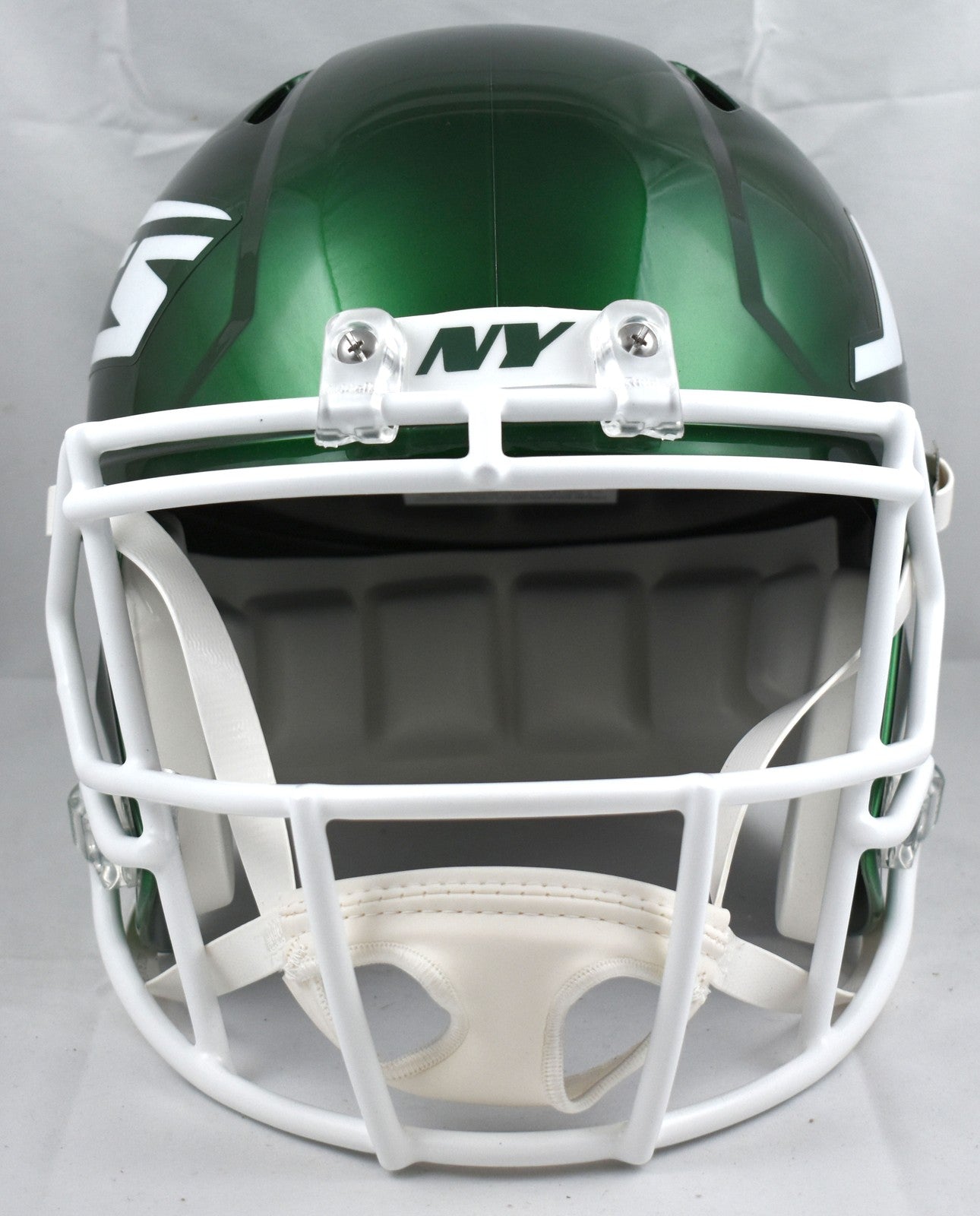 Malachi Corley Autographed New York Jets Full Size Speed Helmet