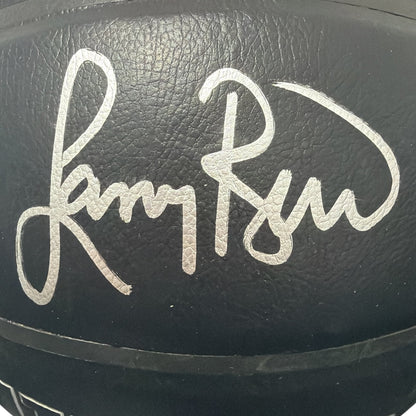 Larry Bird Signed Boston Celtics Premier Black Basketball