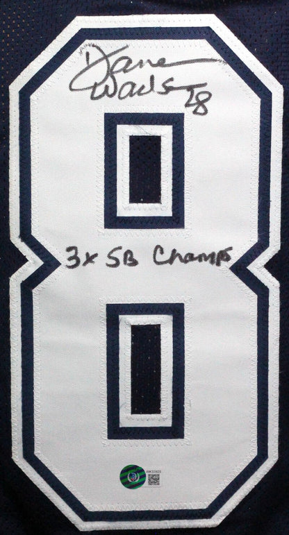Darren Woodson Signed Dallas Cowboys Jersey Inscribed "3x SB Champs"