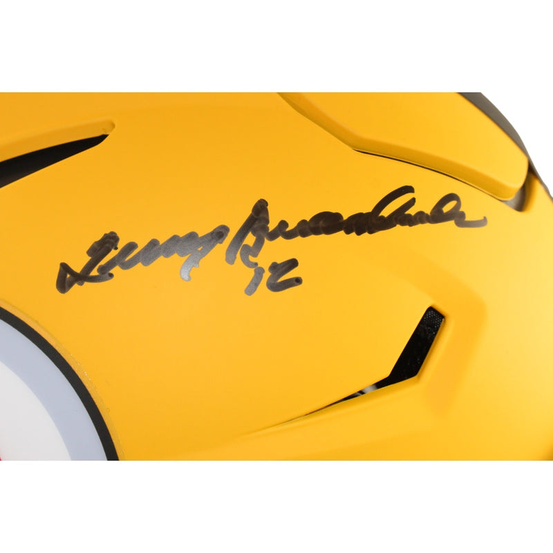 Terry Bradshaw Signed Pittsburgh Steelers Authentic SpeedFlex Alternate Helmet