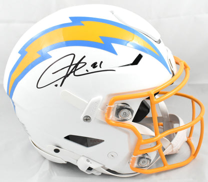 LaDainian Tomlinson Signed Los Angeles Chargers Speedflex Helmet
