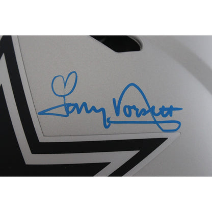 Tony Dorsett Autographed Dallas Cowboys Full Size Authentic Rave Helmet