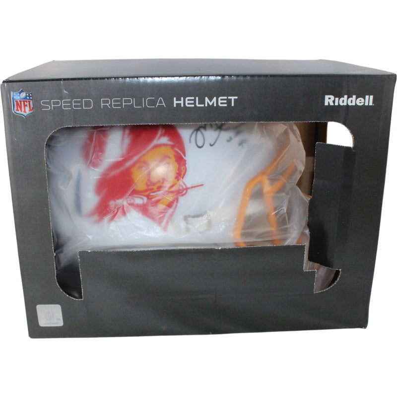 Mike Alstott Signed Tampa Bay Buccaneers Full Size Authentic Throwback Helmet