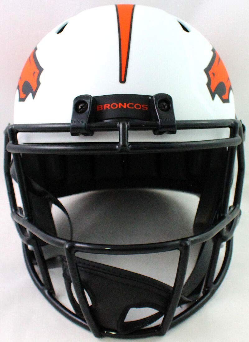 Champ Bailey Signed Denver Broncos Full Size Lunar Speed Helmet