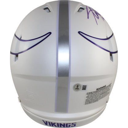 Adrian Peterson Signed Minnesota Vikings 2024 Alternate Full Size Helmet