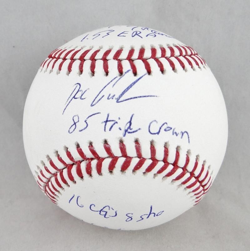 Dwight Doc Gooden Signed Rawlings Official MLB Baseball w/ Inscriptions
