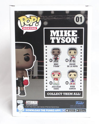 Mike Tyson Signed Funko Pop Figurine #01 - Beckett Witnessed