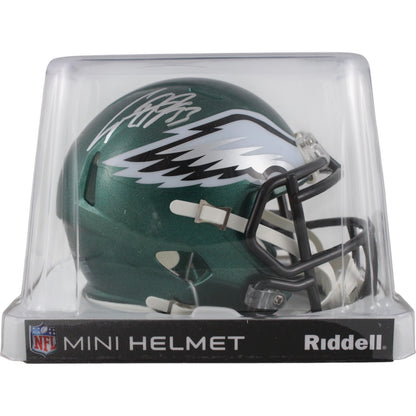 Cooper DeJean Philadelphia Eagles Signed Speed Mini Helmet