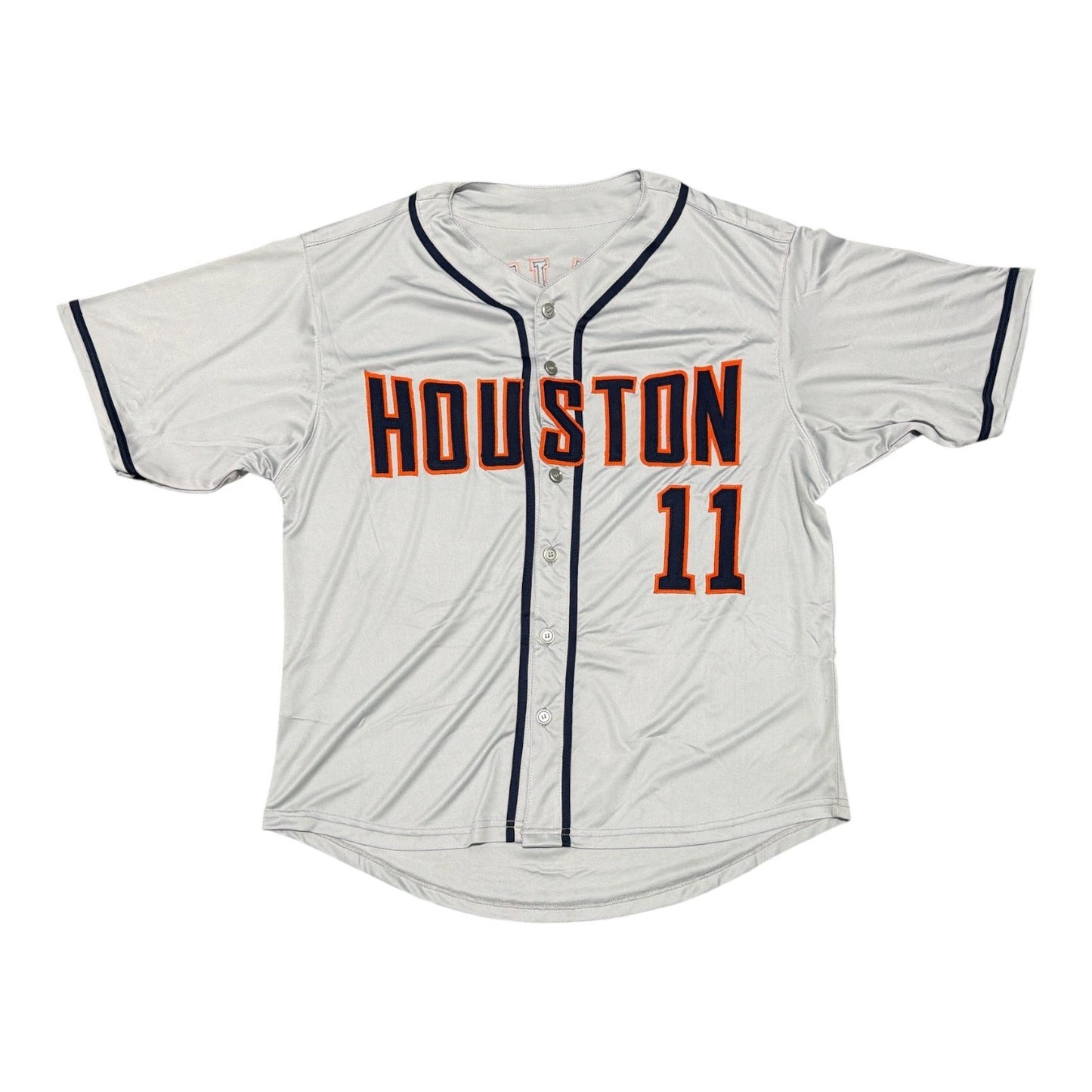 Cam Smith Signed Houston Astros Custom Jersey