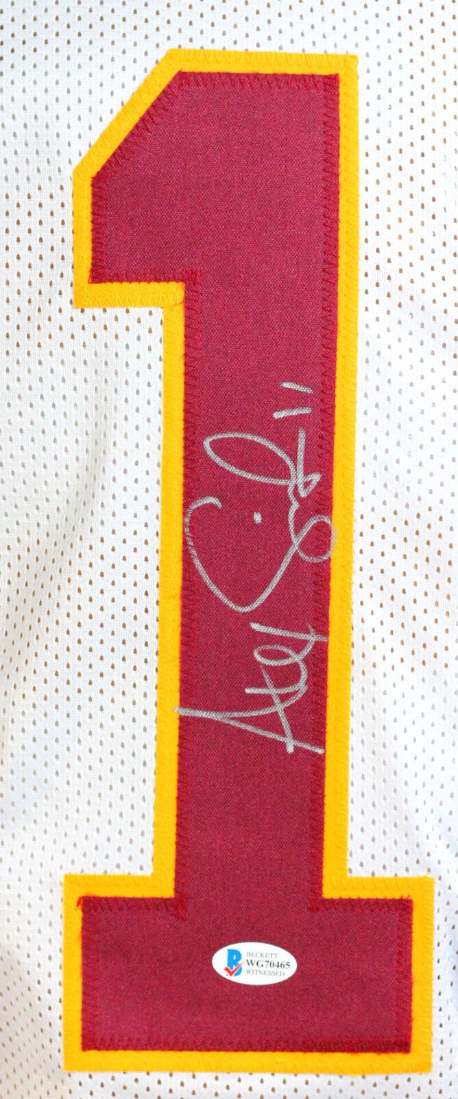 Alex Smith Autographed White Custom Football Jersey