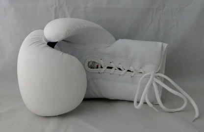 Floyd Mayweather Autographed White Custom Boxing Glove