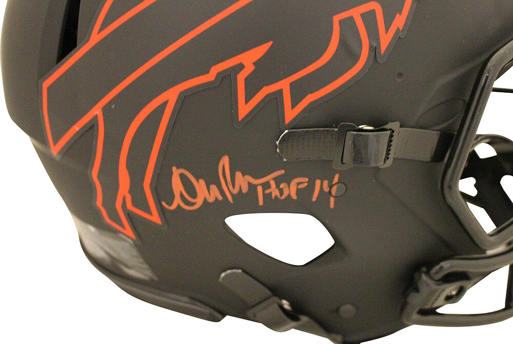 Jim Kelly, Thurman Thomas & Andre Reed Signed Bills Authentic Eclipse Helmet