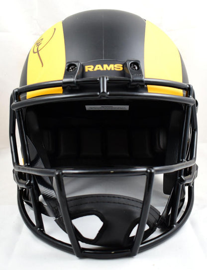 Kurt Warner Signed Los Angeles Rams Full Size Eclipse Speed Helmet