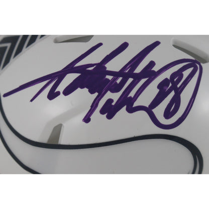 Adrian Peterson Minnesota Vikings 2024 Salute to Service Mini Helmet
