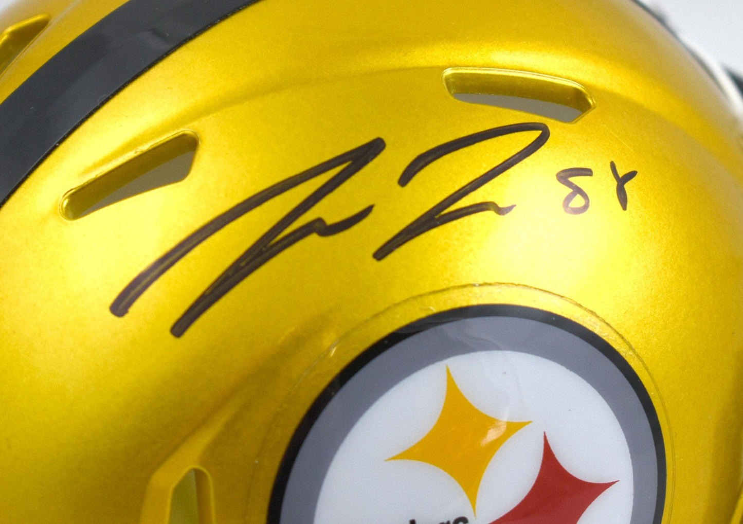 Pat Freiermuth Signed Pittsburgh Steelers Flash Speed Mini Helmet