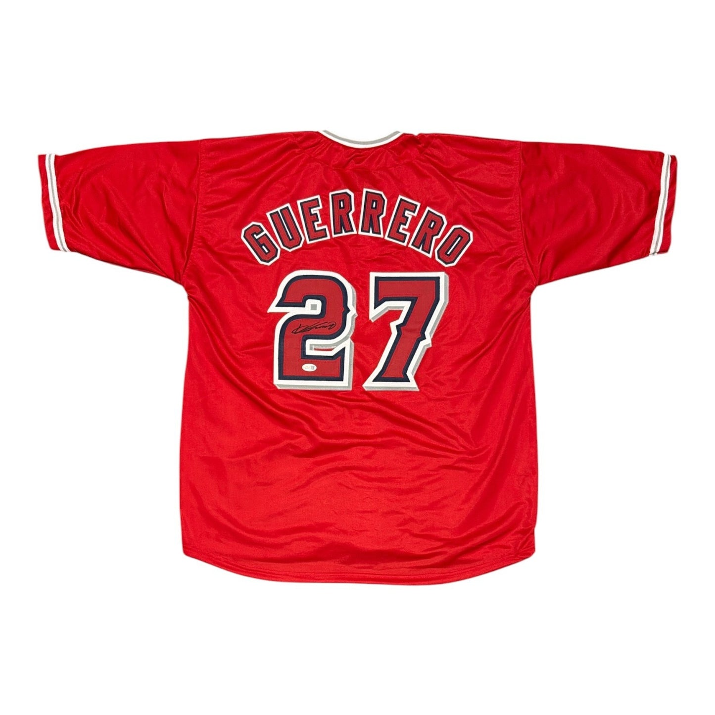 Vladimir Guerrero Autographed Los Angeles Angels Custom Jersey