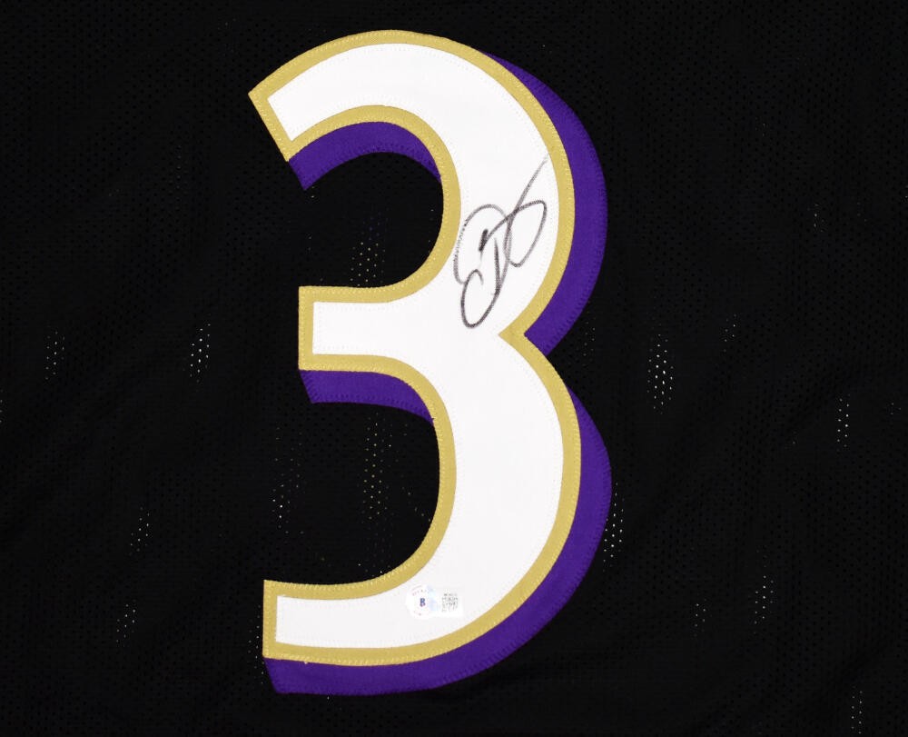 Odell Beckham Jr. Autographed Black Custom Football Jersey