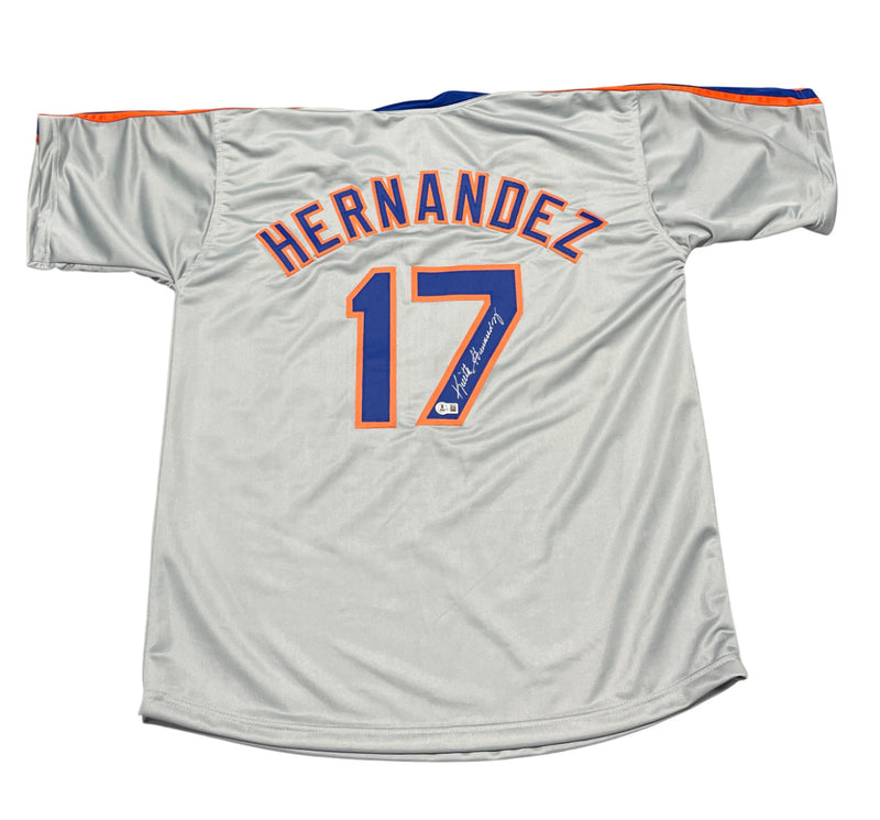 Keith Hernandez Signed New York Mets Custom Baseball Jersey