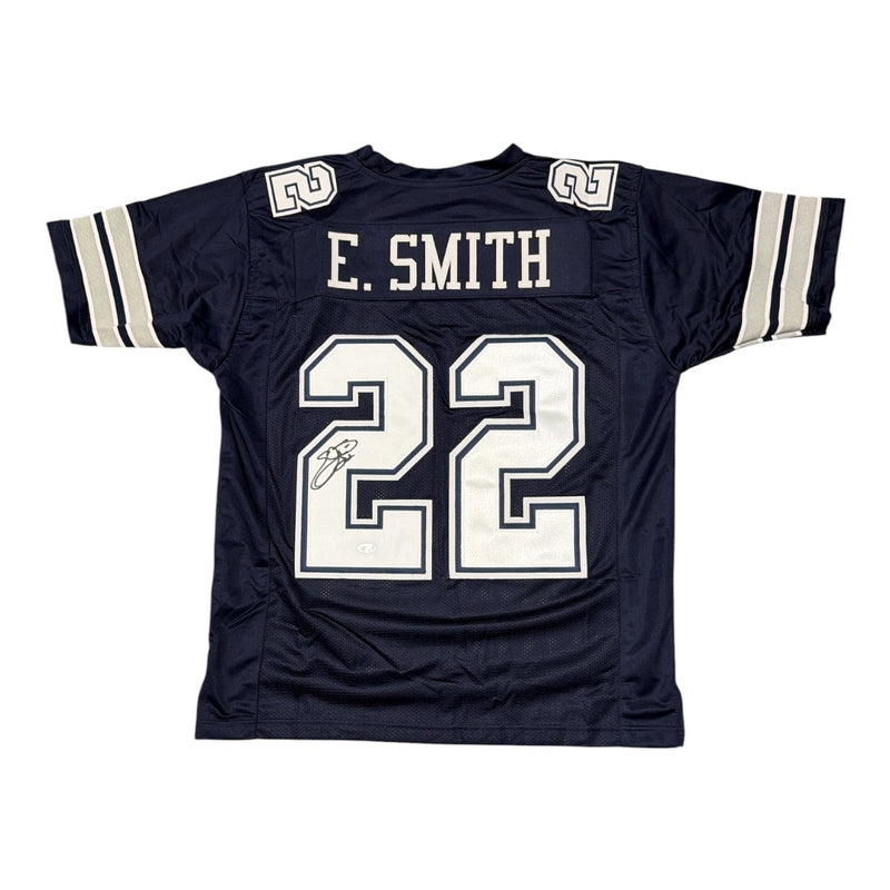 Emmitt Smith Autographed Dallas Cowboys Custom Jersey