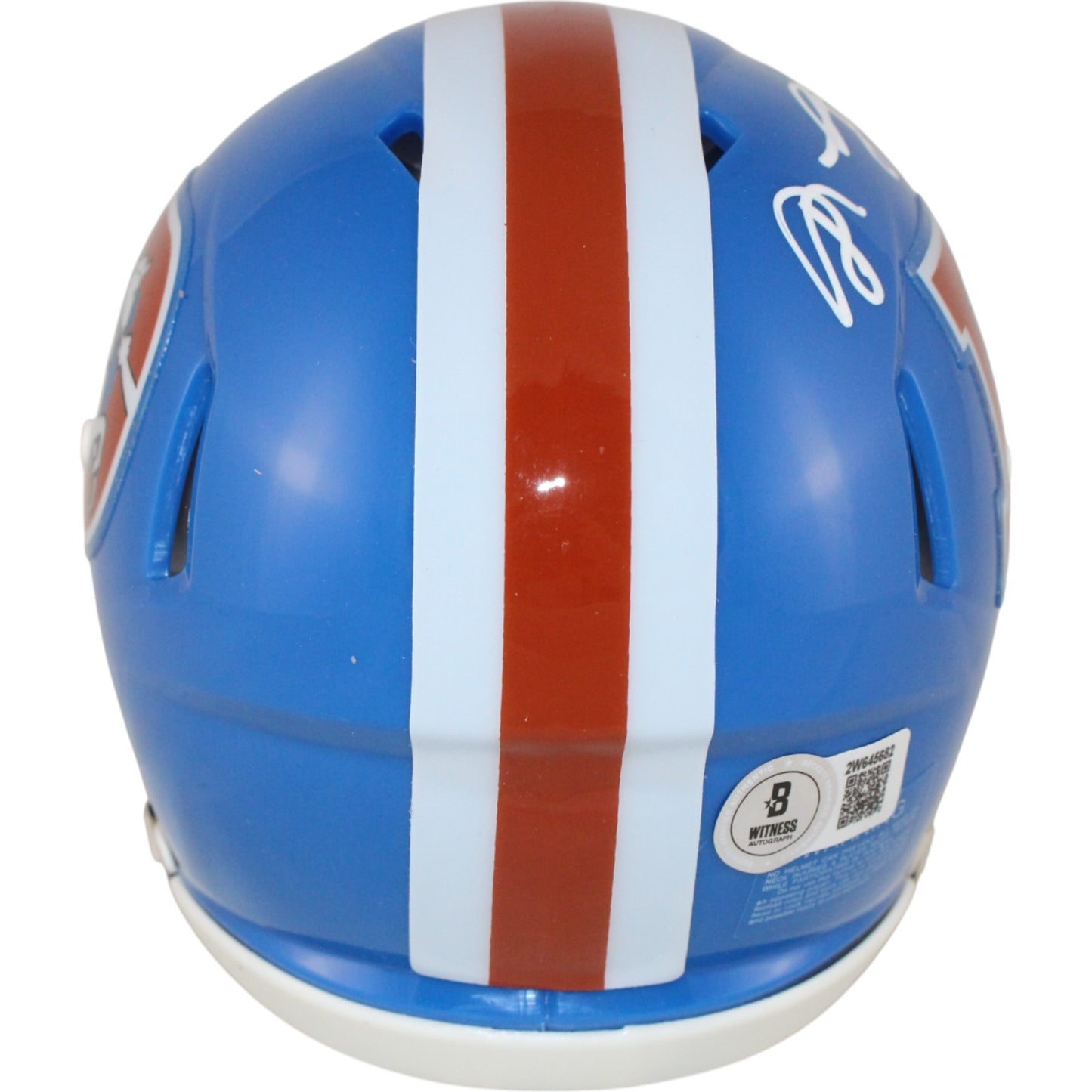 Shannon Sharpe Denver Broncos Throwback 1975-1996 Speed Mini Helmet