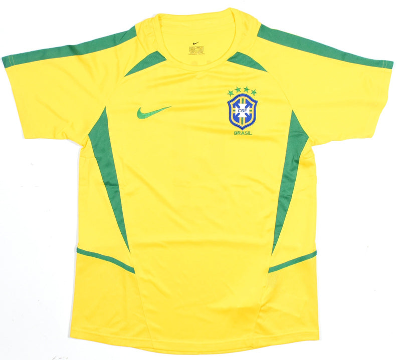 Ronaldo Signed Brazil Home Soccer Jersey
