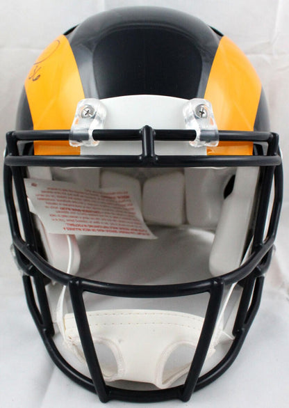 Jerome Bettis Signed Los Angeles Rams 1981-1999 Speed Authentic Helmet