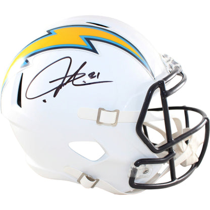 LaDainian Tomlinson Signed San Diego Chargers Full Size Throwback Helmet