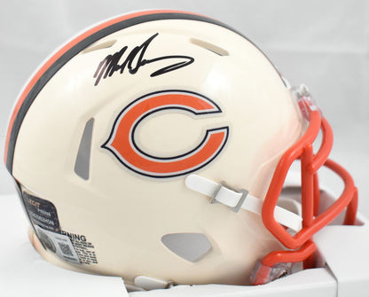 Mike Singletary Autographed Chicago Bears Throwback Mini Helmet