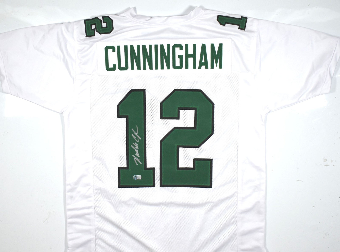Randall Cunningham Autographed White Custom Jersey