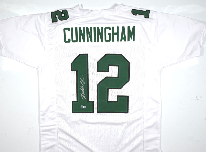 Randall Cunningham Autographed White Custom Jersey