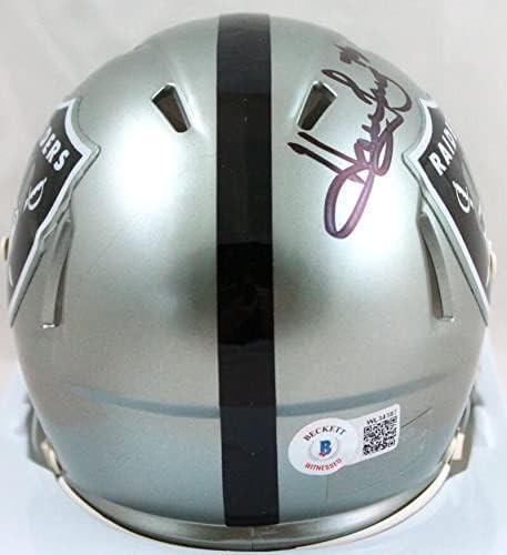 Howie Long Signed Oakland Raiders Flash Speed Mini Helmet