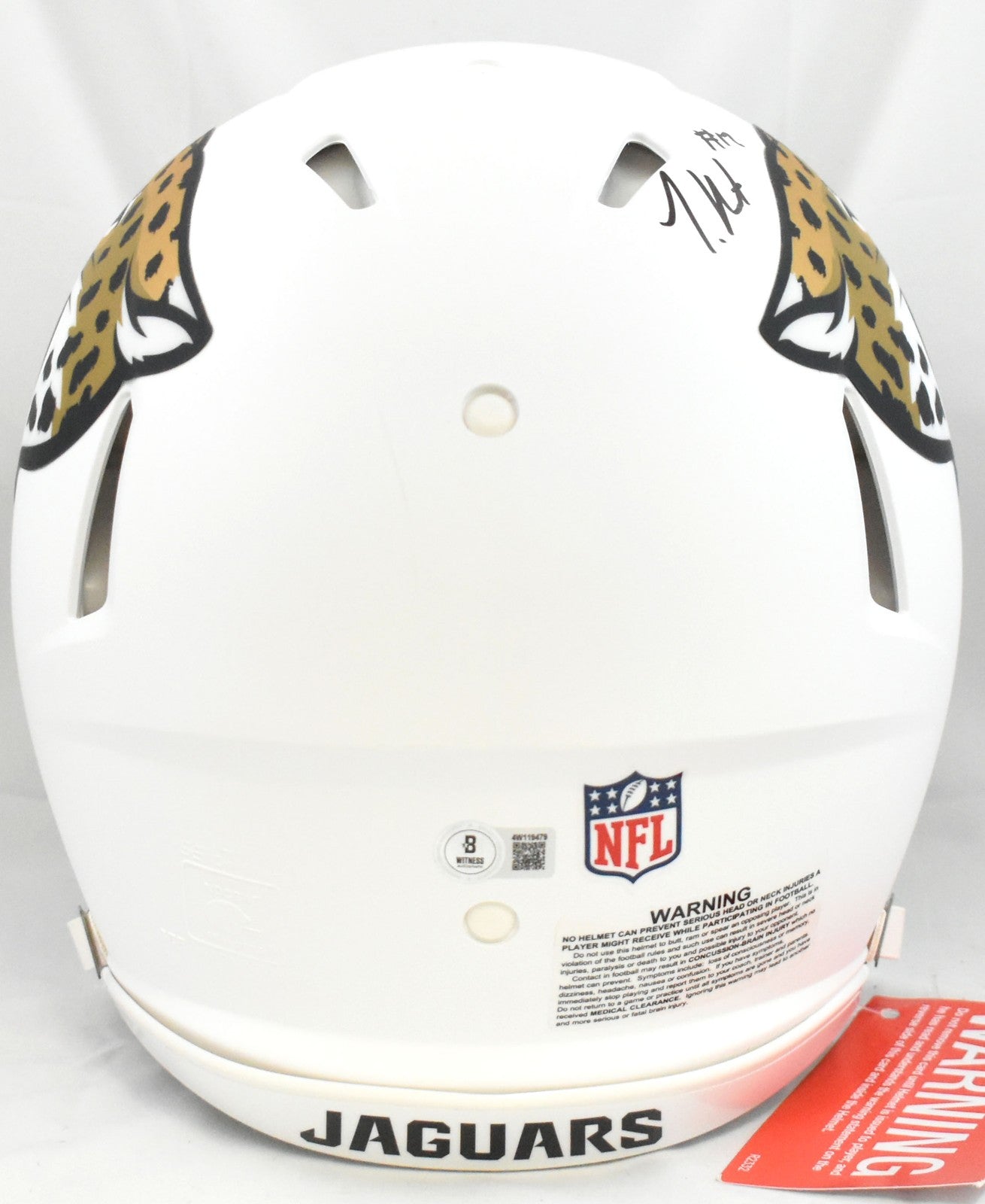 Travis Hunter Autographed Jacksonville Jaguars Alternate Speed Authentic Helmet