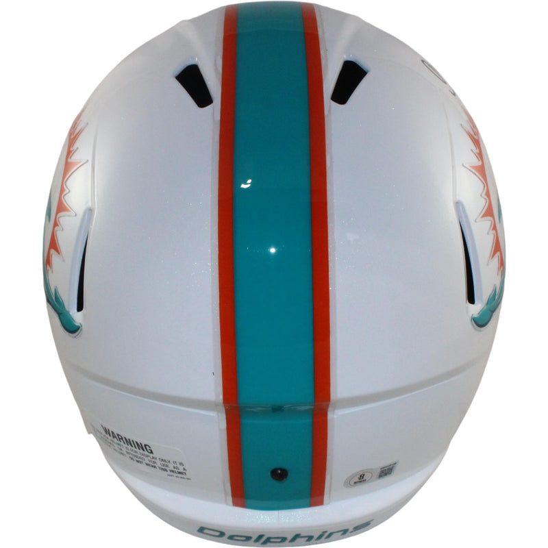 Devon Achane Miami Dolphins Autographed Full Size Replica Helmet