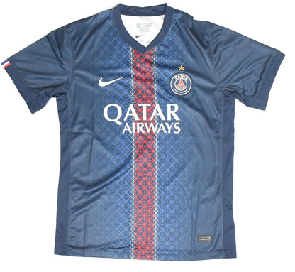 Bradley Barcola Autographed Paris Saint-Germain Home Jersey