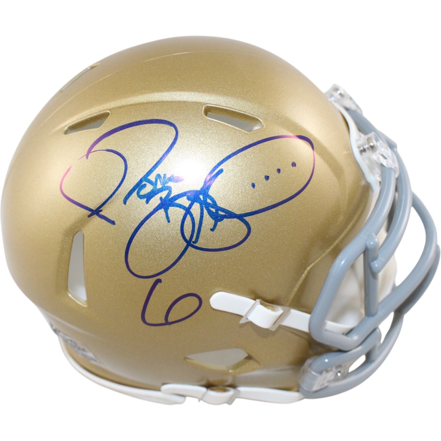 Jerome Bettis Autographed Notre Dame Fighting Irish Mini Helmet Beckett