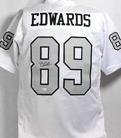 Bryan Edwards Autographed Color Rush Custom Jersey