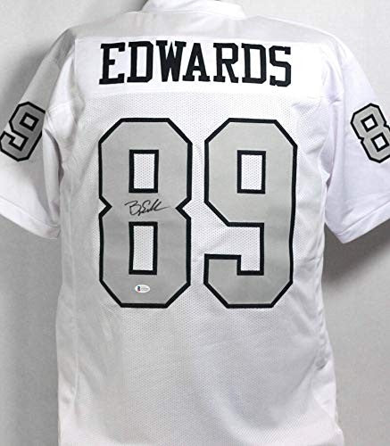 Bryan Edwards Autographed Color Rush Custom Jersey