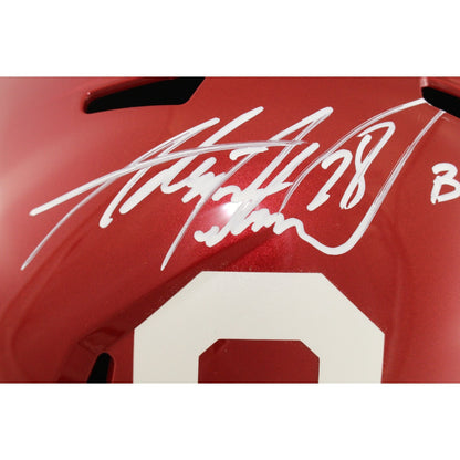 Adrian Peterson Signed Oklahoma Sooners Full Size Helmet Boomer Sooner
