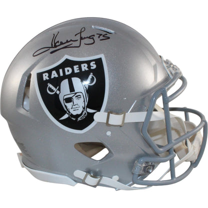 Howie Long Las Vegas Raiders Autographed Authentic Full Size Helmet